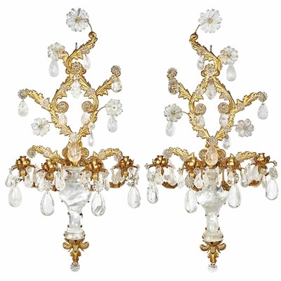 Lot 77 - Pair of Transitional Louis XV/XVI Style...