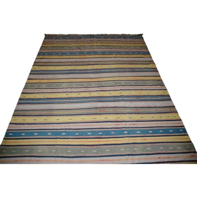 Lot 222 - Cotton Dhurrie Carpet India, mid 20th century...