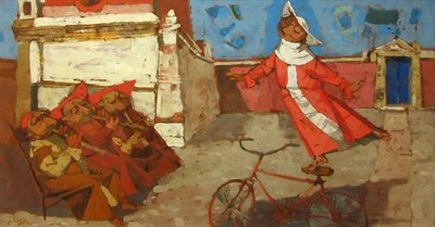 Lot 8 - Louis Bosa Italian, 1905-1981 The Graceful...