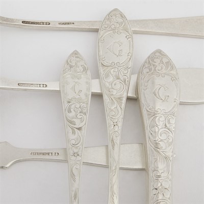 Lot 186 - Schofield Company Sterling Silver Flatware...