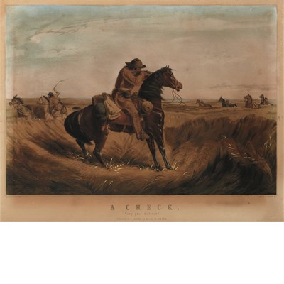 Lot 113 - Nathaniel Currier, publisher A CHECK, KEEP...