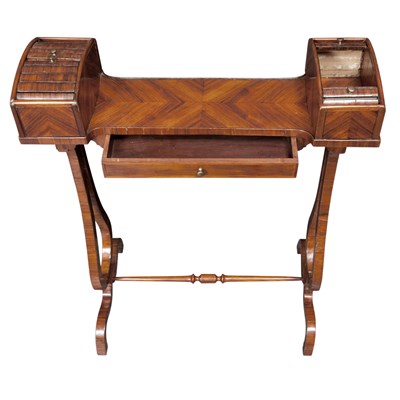 Lot 213 - Louis XV Kingwood Sewing Table Third quarter...