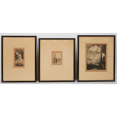 Lot 148 - Rembrandt van Rijn [VARIOUS IMAGES] Sixteen...