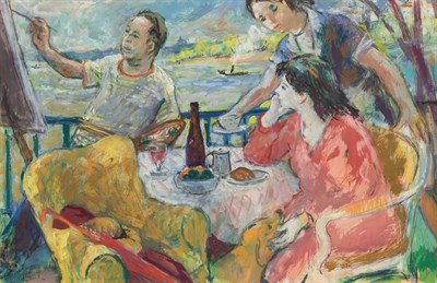 Lot 2119 - Robert Philipp American, 1895-1981 In Paris,...