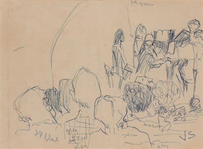 Lot 1100 - Joseph Solman American, 1909-2008 (i) Studies...