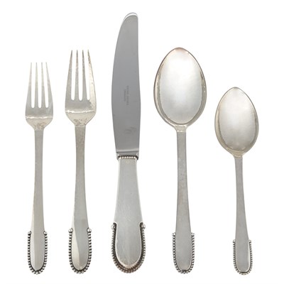 Lot 215 - Georg Jensen Sterling Silver Flatware Service...