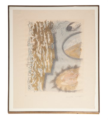 Lot 139 - Andre Masson LES EROPHAGES SUITE Color etching...
