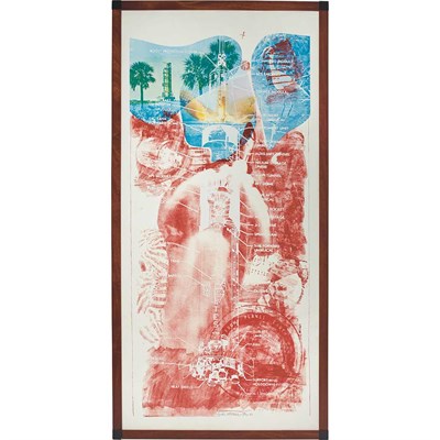 Lot 225 - Robert Rauschenberg (1925-2008) SKY GARDEN...