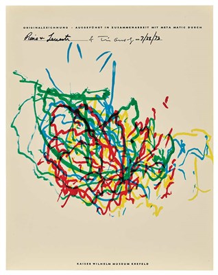 Lot 177 - Jean Tinguely and Otto Piene Swiss, 1925-1991,...