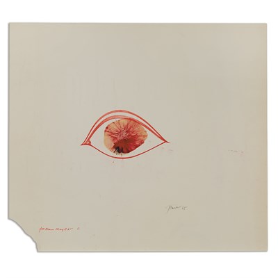 Lot 61 - Otto Piene German, 1928-2014 Untitled (Iris),...