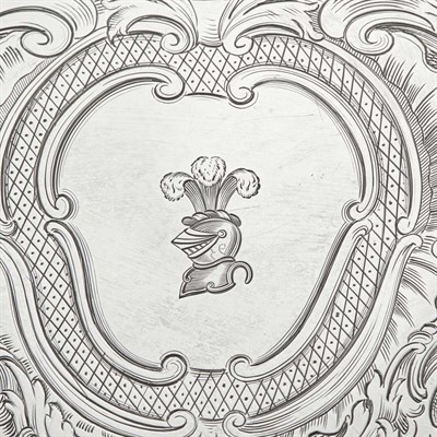 Lot 235 - George II Sterling Silver Salver Thomas Gilpin,...