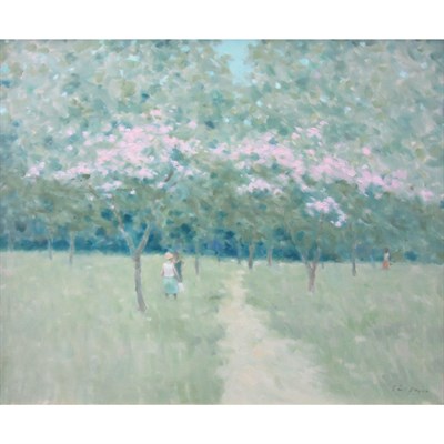 Lot 51 - Andre Gisson American, 1921-2003 A Stroll in...