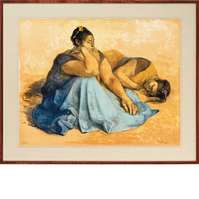 Lot 292 - Francisco Zuniga (1912-1998) JUCHITECAS, I...