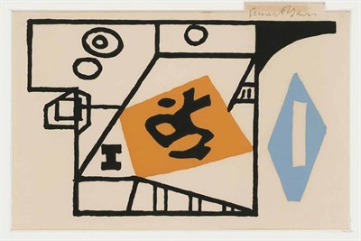 Lot 58 - Stuart Davis (1892-1964) IVY LEAGUE...