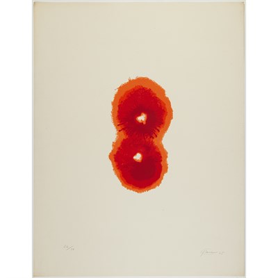 Lot 222 - Otto Piene (1928-2014) ROSE ODER STERN (PIENE...