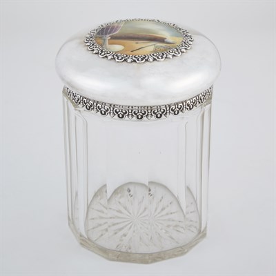 Lot 196 - American Sterling Silver, Enamel and Glass...
