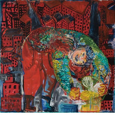 Lot 119 - Roberto Juarez American, b. 1952 Fan Mover,...