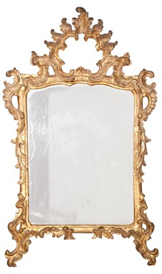 Lot 320 - Rococo Style Carved and Giltwood Mirror Modern...