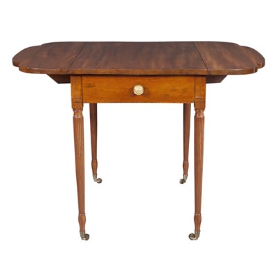 Lot 190 - Pair of Federal Mahogany Pembroke Tables New...