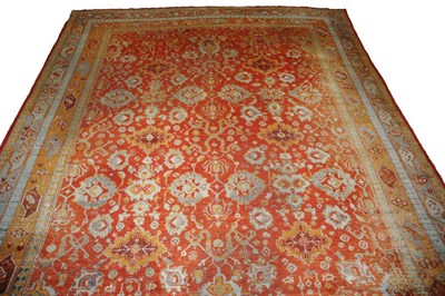Lot 435 - Angora Oushak Carpet West Anatolia, last...