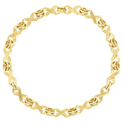 Lot 412 - Gold Necklace, Tiffany & Co, Schlumberger