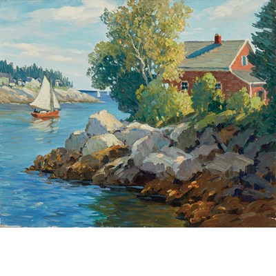 Lot 73 - George J. Stengel American, 1872-1937 Red...