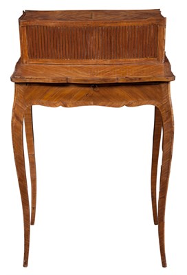 Lot 313 - Transitional Louis XV/XVI Tulipwood Bonheur du...