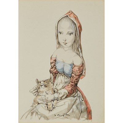 Lot 45 - Leonard Tsuguharu Foujita French/Japanese,...