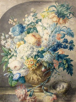 Lot 83 - Oswald Wijnen Dutch, 1739-1790 Still Lifes in...