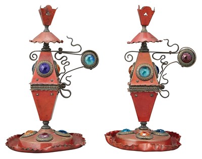 Lot 446 - Pair of Bradley & Hubbard Mfg. Co. Aesthetic...