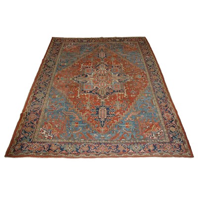Lot 215 - Heriz Carpet Northwest Persia, circa 1925 The...