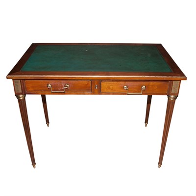 Lot 542 - Louis XVI Style Mahogany Writing Table Height...