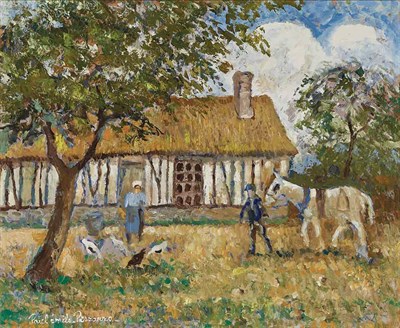 Lot 59 - Paul Emile Pissarro French, 1884-1972 La...