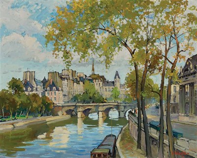 Lot 60 - Constantin Kluge French, 1912-2003 Le Vert...