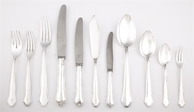 Lot 506 - German Sterling Silver Flatware Service Gustav...