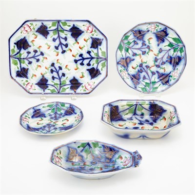 Lot 164 - Assembled English Ironstone Table Service In...