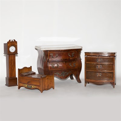 Lot 275 - Group of Miniature Furniture Comprising two...