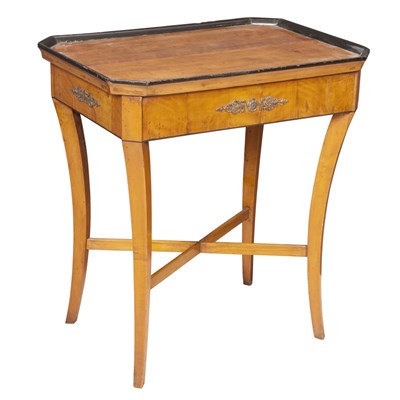 Lot 301 - Directoire Style Fruitwood and Part Ebonized...