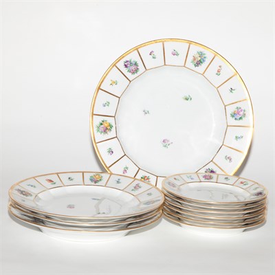 Lot 307 - Royal Copenhagen Porcelain Dinner Service In...