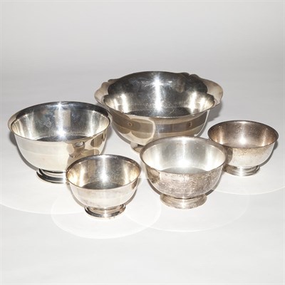 Lot 436 - Group of Four American Sterling Silver Revere...