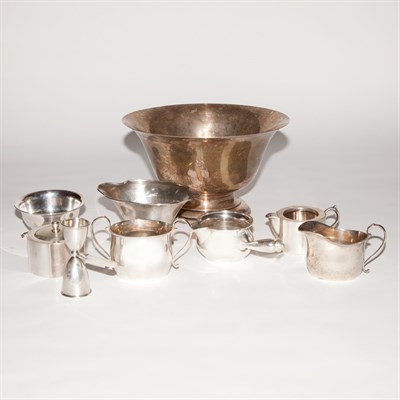 Lot 437 - Group of American Sterling Silver Table...