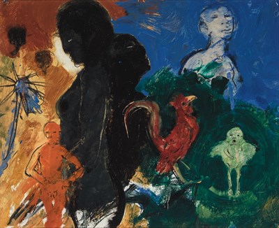 Lot 11 - Robert Beauchamp American, 1923-1995 Rooster,...