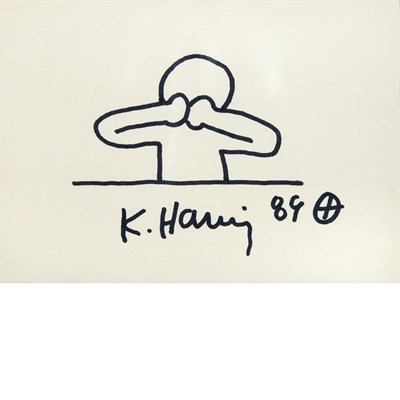 Lot 95 - Keith Haring American, 1958-1990 Untitled,...