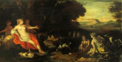 Lot 58 - Flemish School 17th Century Diana and her...