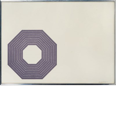 Lot 262 - Frank Stella HENRY GARDEN (A. 66) Lithograph...