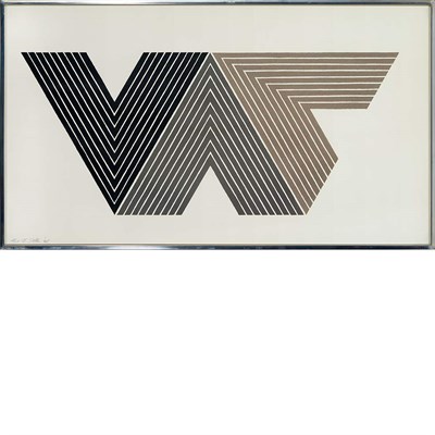 Lot 261 - Frank Stella QUATHLAMBA I (A. 25) Color...