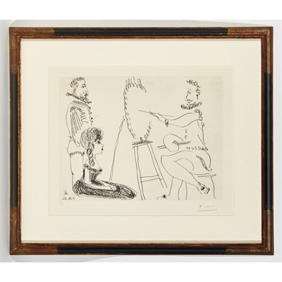 Lot 190 - Pablo Picasso LE PORTRAITISTE (B. 1234)...