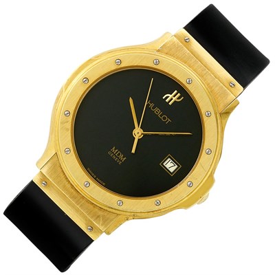 Lot 336 - Gold Wristwatch, Hublot