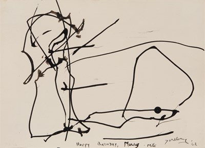 Lot 70 - Michael Goldberg American, 1924-2007 Untitled,...