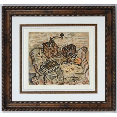 Lot 167 - After Joan Miró LE MOULIN A CAFE (M. 1701)...